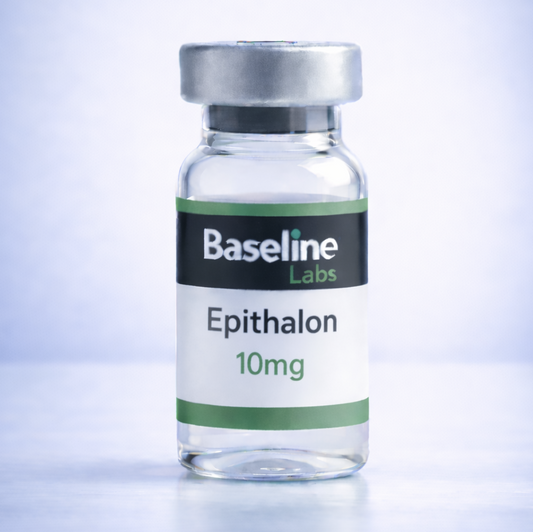 Baseline Labs Epithalon Philippines 10mg lyophilized peptide vial