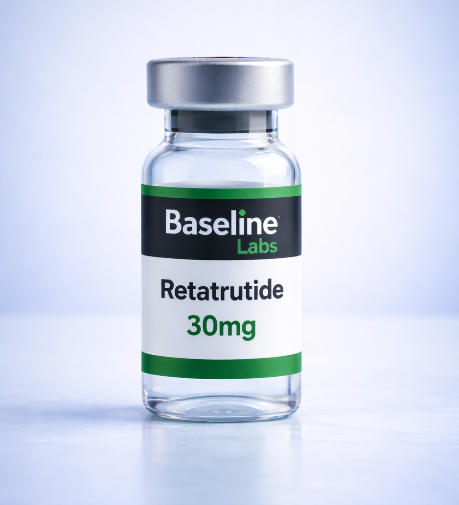 Retatrutide 30mg vial by Baseline Labs